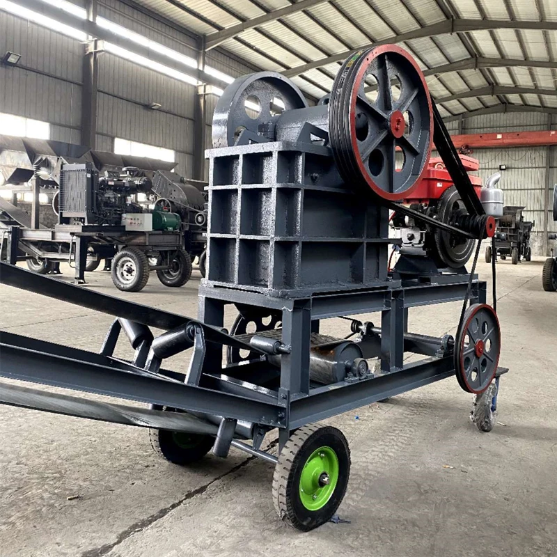 

150*250 Hard Stone Jaw Crusher Low Price Small Engine Jaw Crusher with Screen