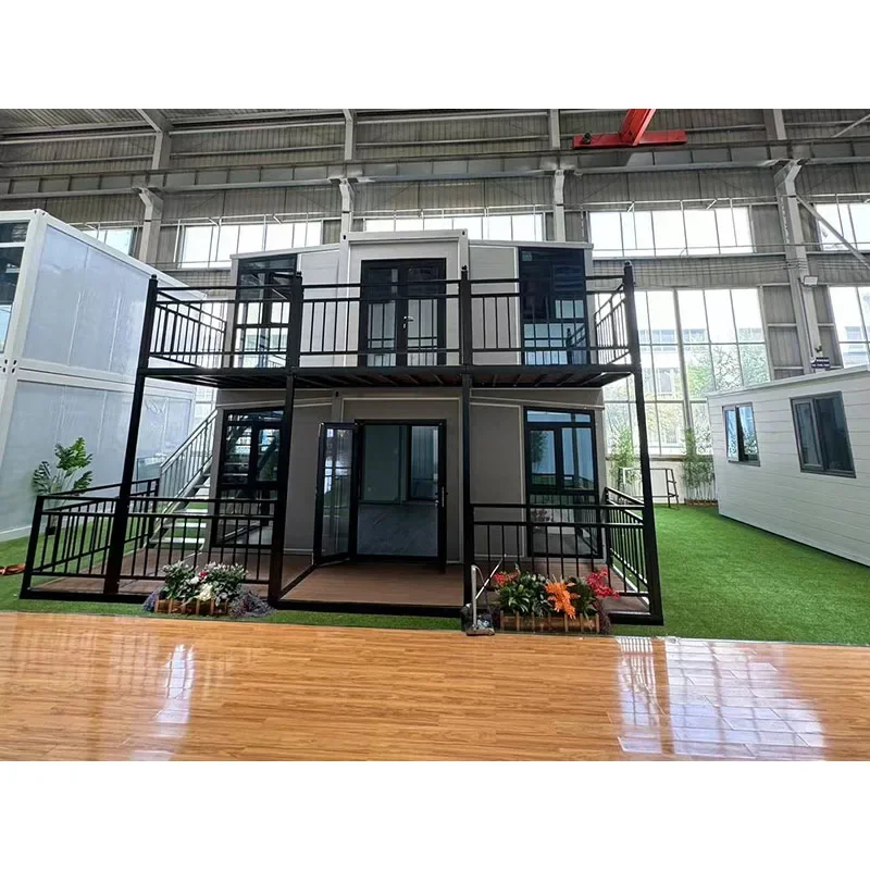 Modern 3 Bedroom Prefabricated Steel Structure Apartment Floor Plans For Warehouses for Sale