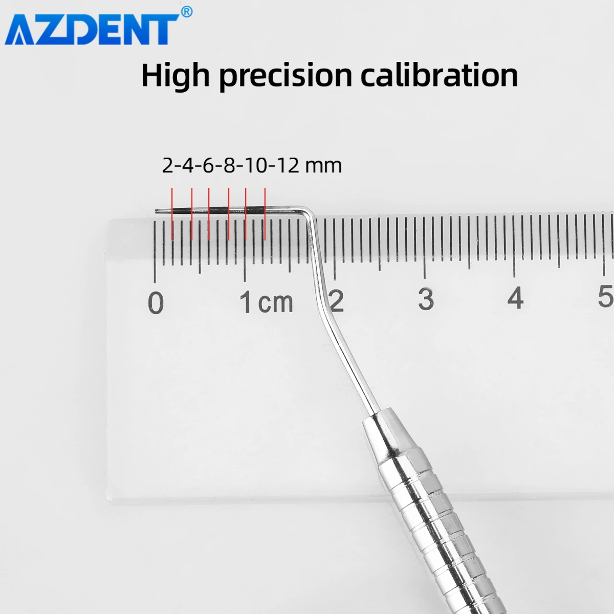 Sonda okresowa dentystyczna Sonda skalowa AZDENT Instrument ze stali nierdzewnej Sonda endodontyczna 1/2/3/4/5/6/7/8 #   Narzędzia do dezynfekcji