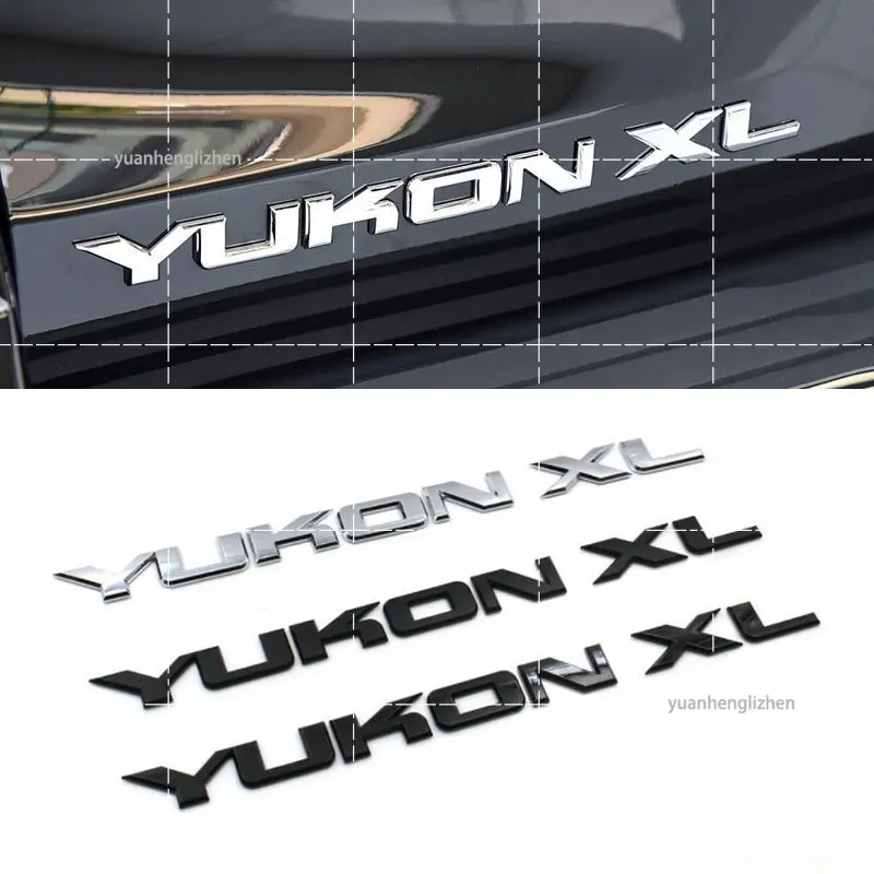 For Chevrolet GMC YUKON YUKON XL Pickup Refit Accessories Car Logo Old Style stickers Tail Box Door Side Trunk Emblem Decal