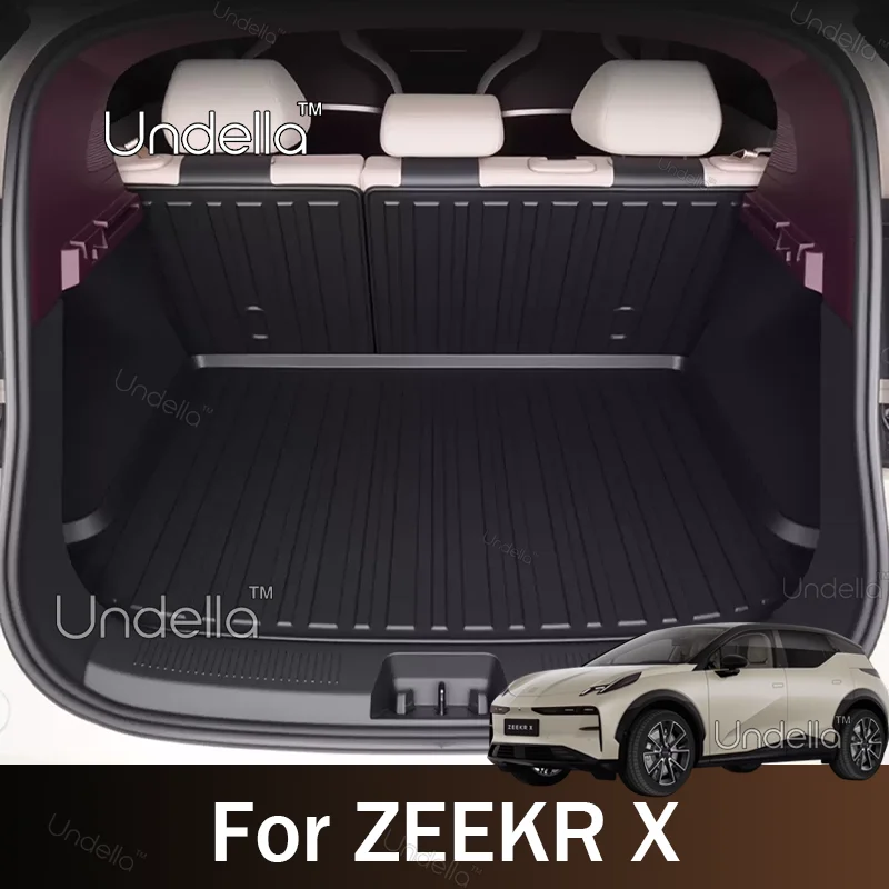 TPE Rear Trunk Mat Cargo Liner For ZEEKR X 2026 2027 Waterproof Non‑Slip Trunk Tray Car Interior Modification Car Accessories