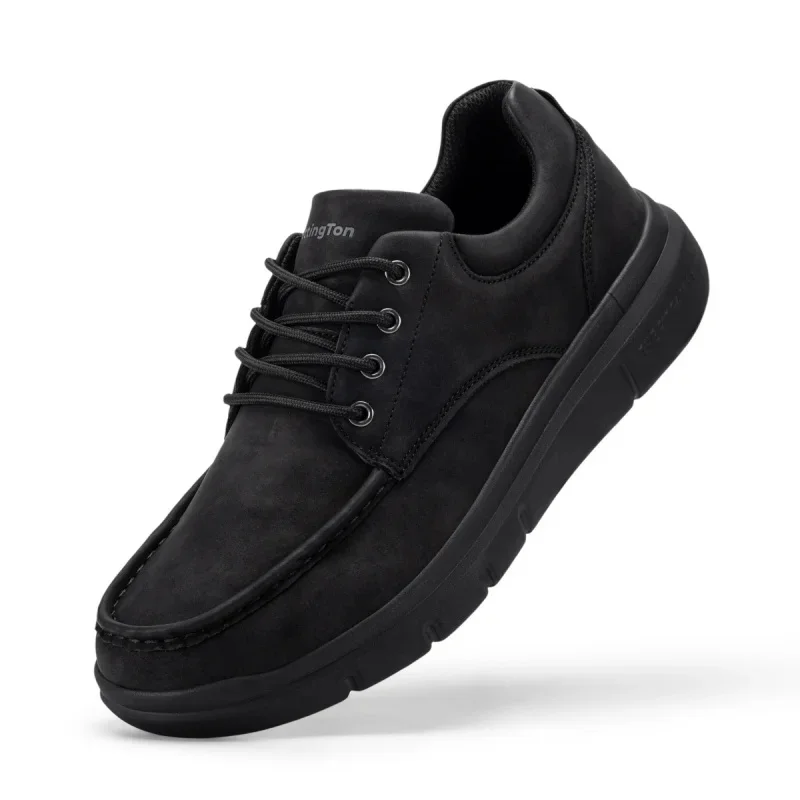 Men'S Wide Toe Box Oxford Dress Shoes, Lightweight Water Resistant Non Slip Business Casual Shoes, Comfort Extra Wide Footwear
