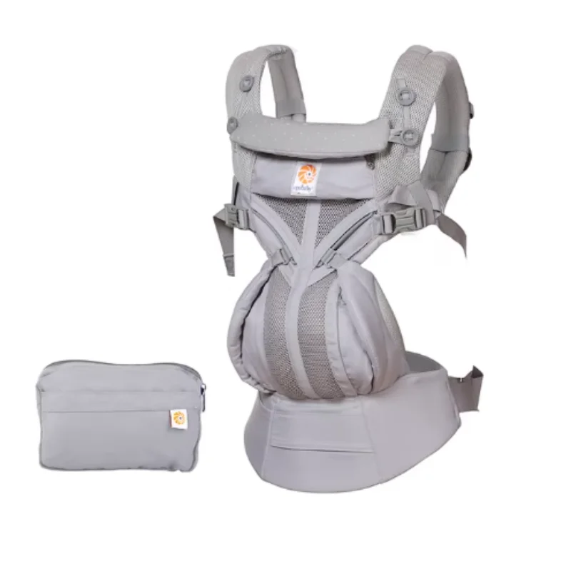 Ergobaby 360-Omni Draagzak Katoen Ademend Ergonomische Rugzakken Houder Schouder Taille Riem Sling Bretels