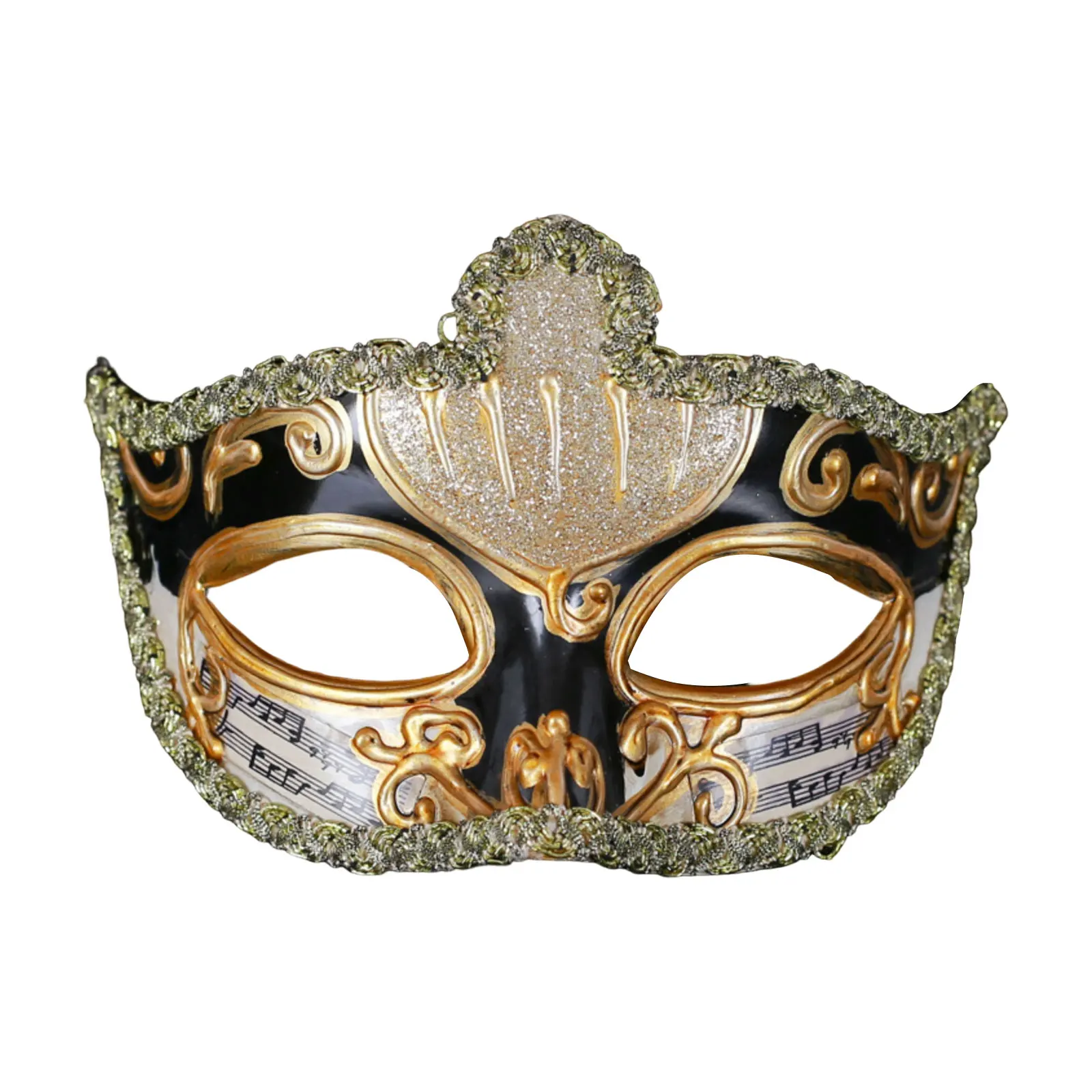 Máscaras de carnaval de Mardi Gras para hombres y mujeres Máscaras de jazz antiguas vintage Máscaras de cosplay de mascarada Accesorios de fiesta de media cara unisex