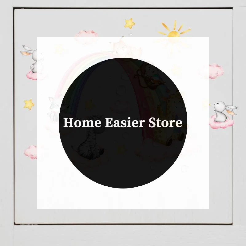Cartoon Animal Rainbow Slide Cloud Sun Wall Stickers For Kids Room Nursery Self-adhesive Decorative Wall Decals