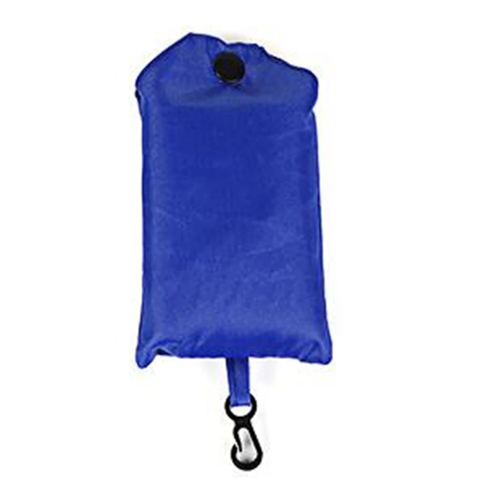 1/5/10/50 قطعة حقيبة تسوق أكسفورد بلون صديقة للبيئة قابلة للطي قابلة لإعادة الاستخدام حقيبة يد محمولة للسفر البقالة 36x48 سنتيمتر