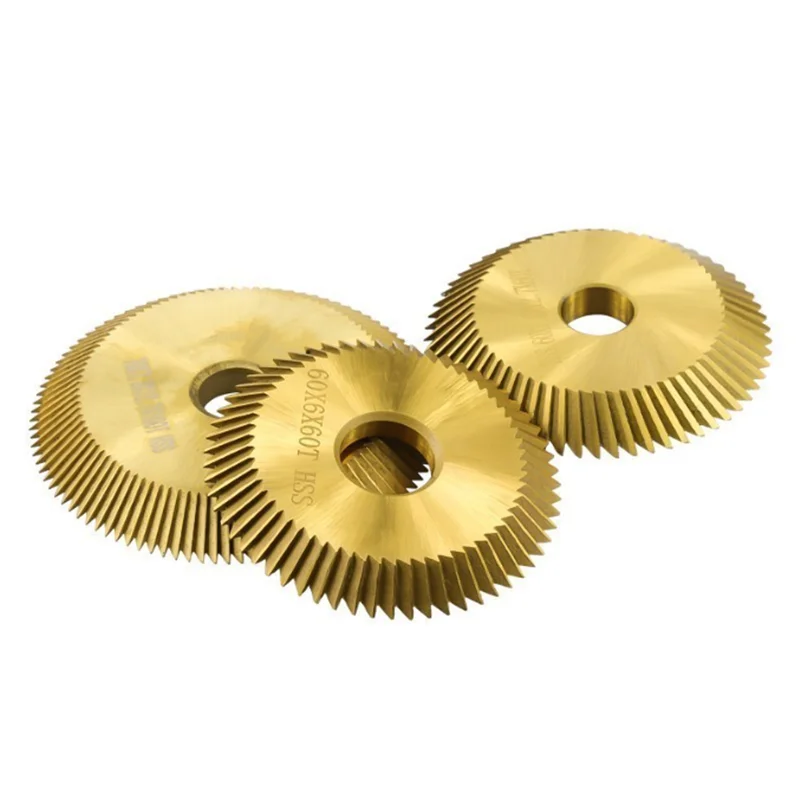 1pcs Key Machine Saw Blade 60/70mm 60/80/100T Double-Sided HSS Key Milling Cutter Multi-Function Key Copying Machine Cutter
