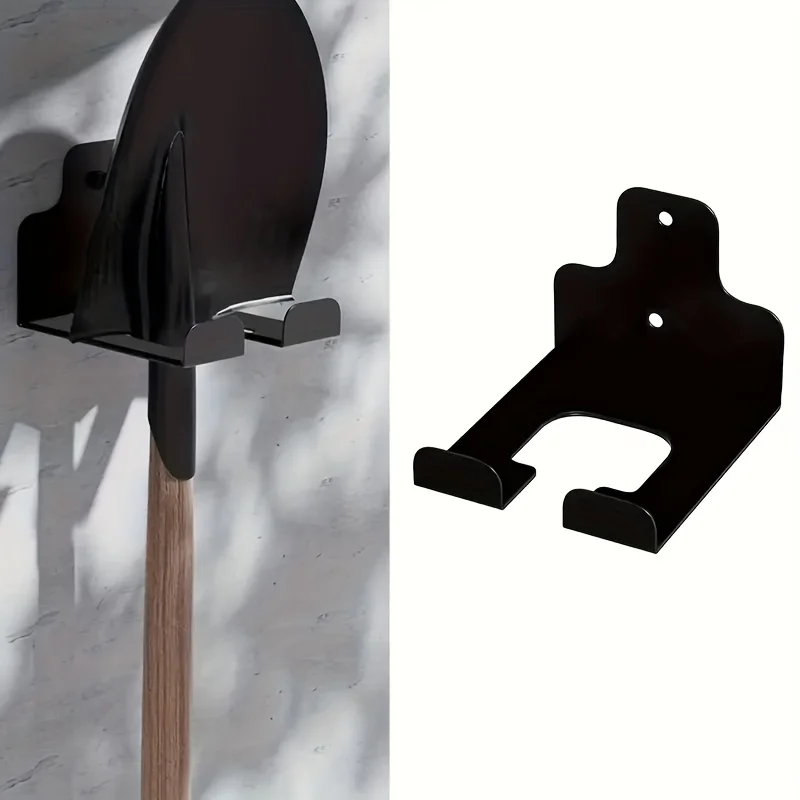 Heavy-Duty 1pc Metal Wall-Mounted Tool Organizer Rack - Adjustable Single Layer Shelf with Floating Bracket