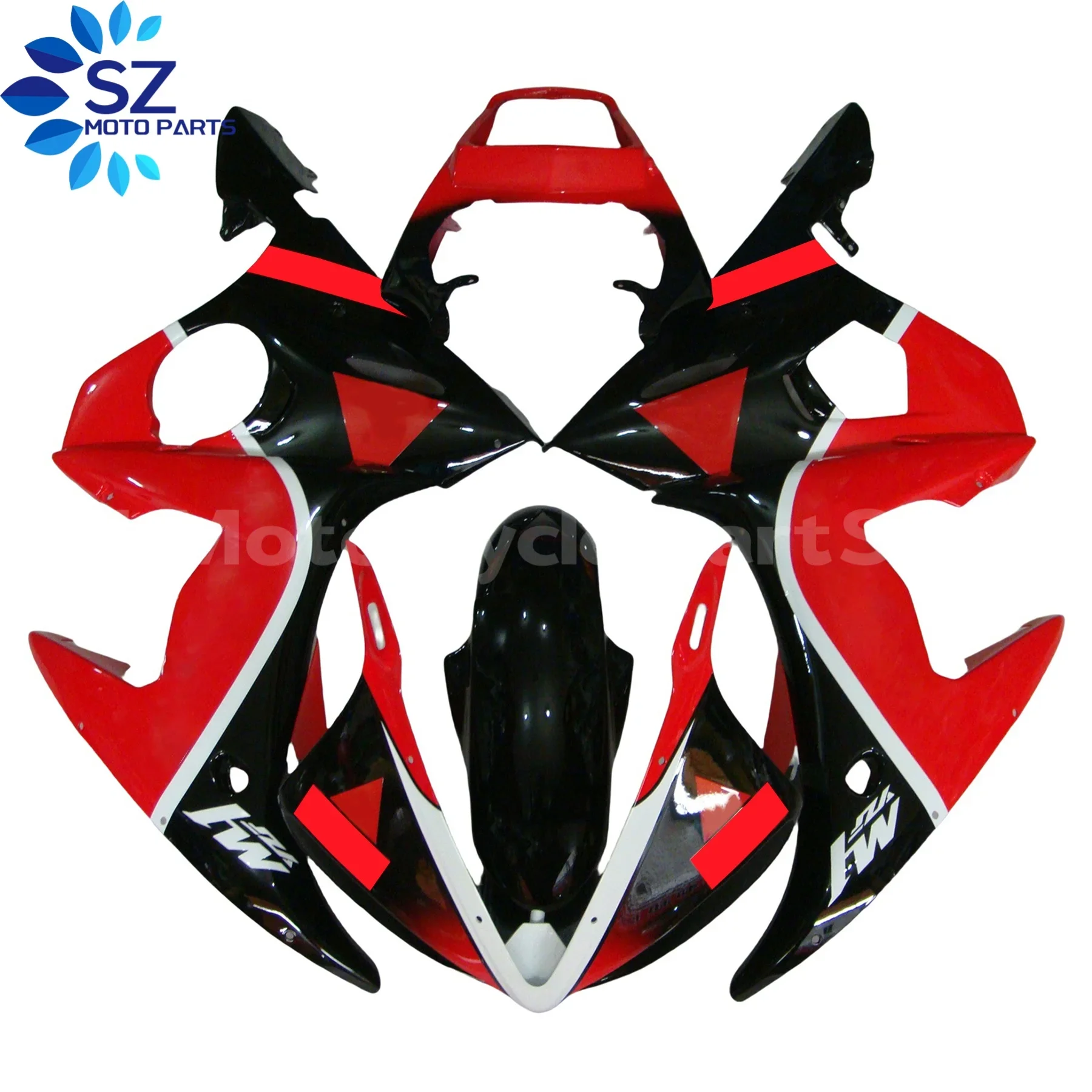 

High quality bodywork for YAMAHA R6 fairing kit 2003 2004 2005 matte black Fit YZF R6 fairings 03 04 05