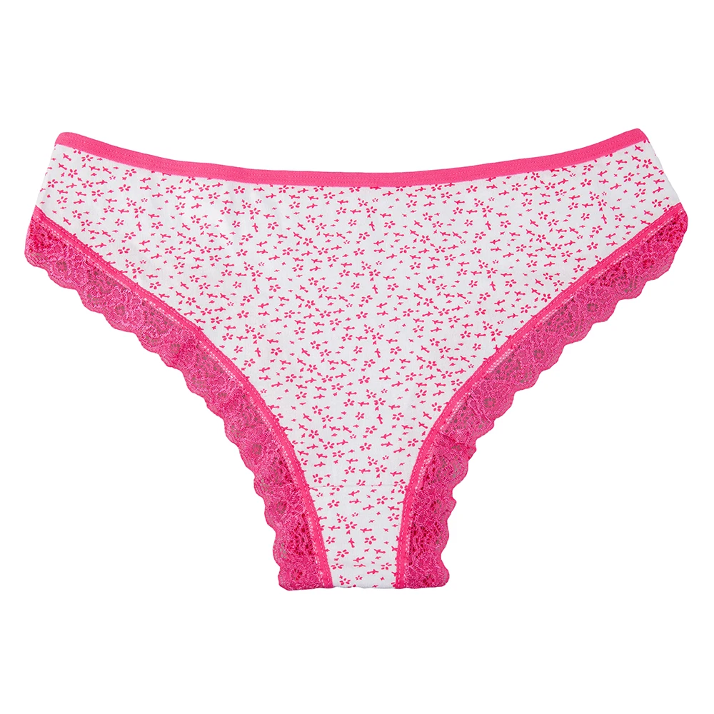 Cotton Panty 3 Pcs/lot Solid Women\'s Panties Comfort Underwear Skin-friendly Briefs For Women Sexy Low-Rise Panty Intimates