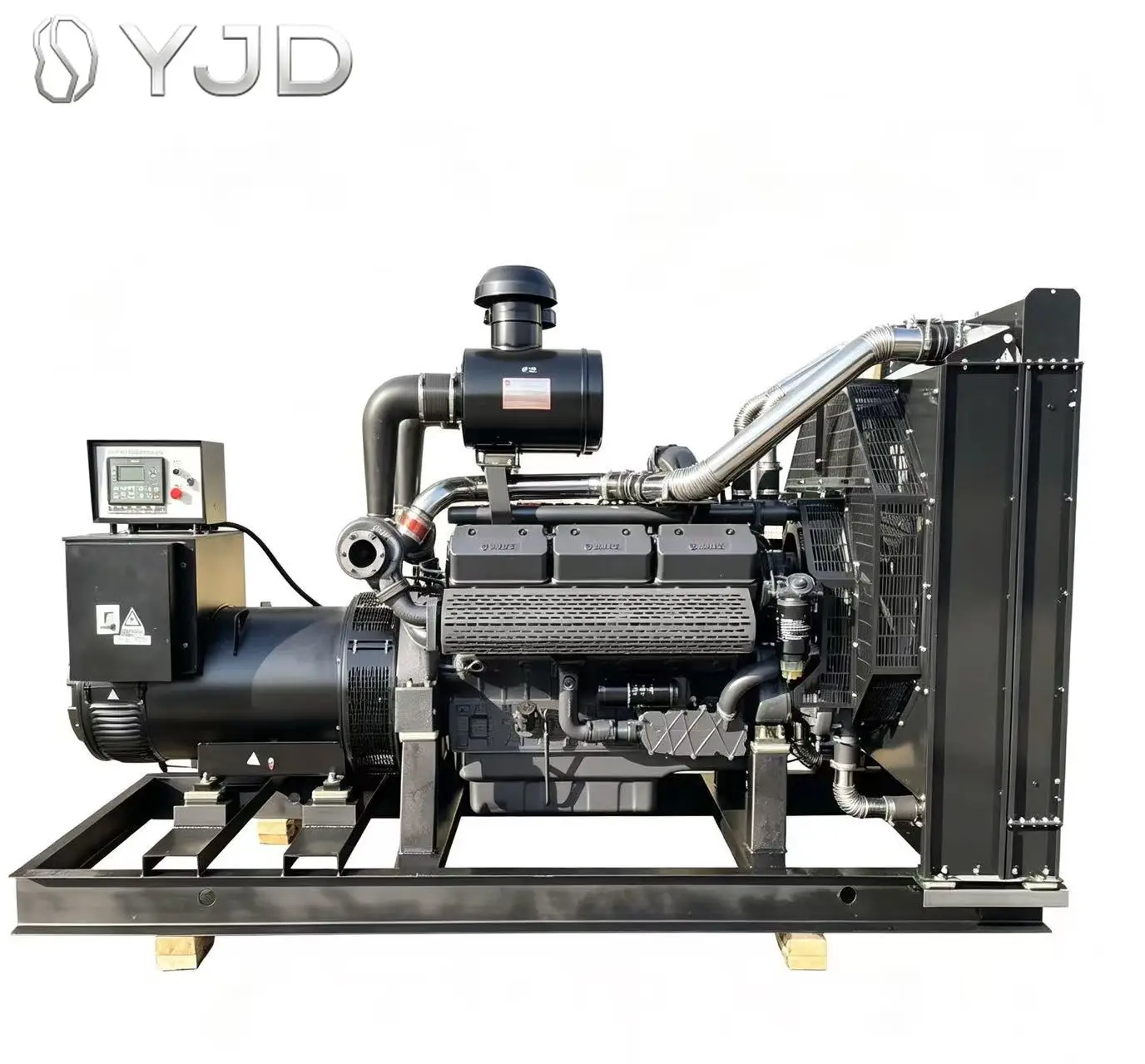 Shang-chai SDEC SC25G610D2 405KW 505KVA Diesel Generator Set Auto Start ATS 1500/1800 RPM Open Frame Water Cooled 480V