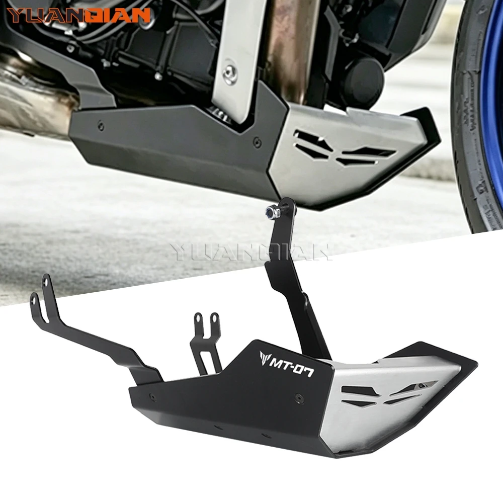 

Motorcycle Accessories CNC Skid Bash Plate Frame Guard FOR YAMAHA MT-07 MT07 MT 07 TRACER 700 Tracer700 XSR700 XSR 700 2015-2020