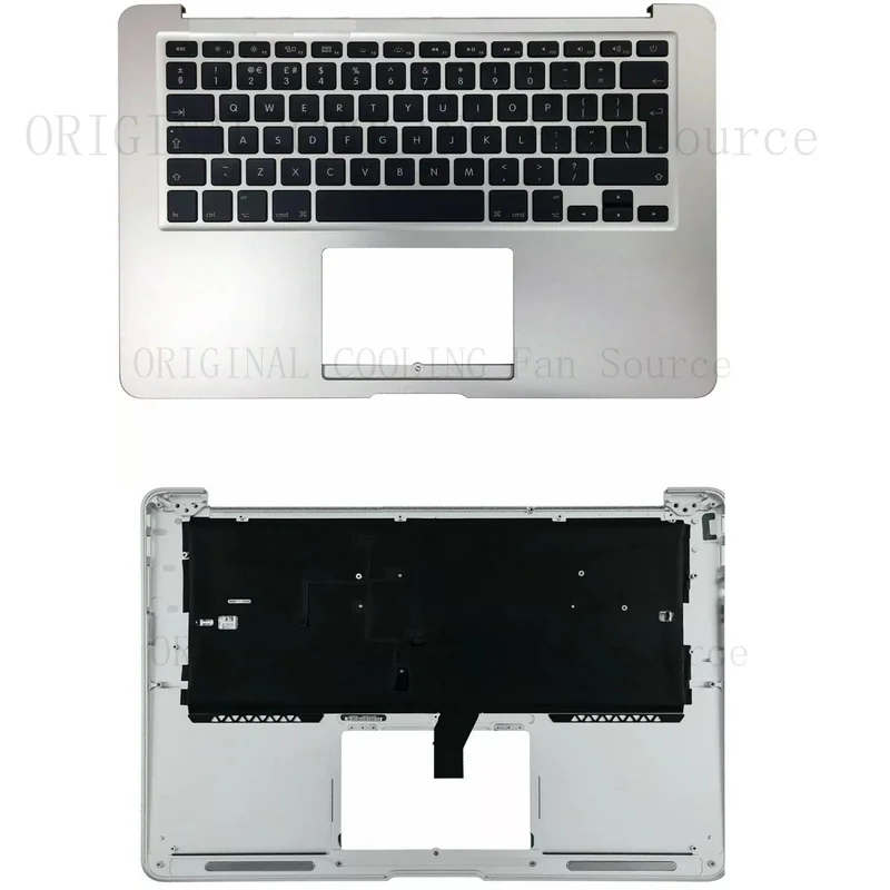 R+  Replacement Palmrest Topcase UK Keyboard For MacBook Air A1466 Mid 2017 EMC 3178