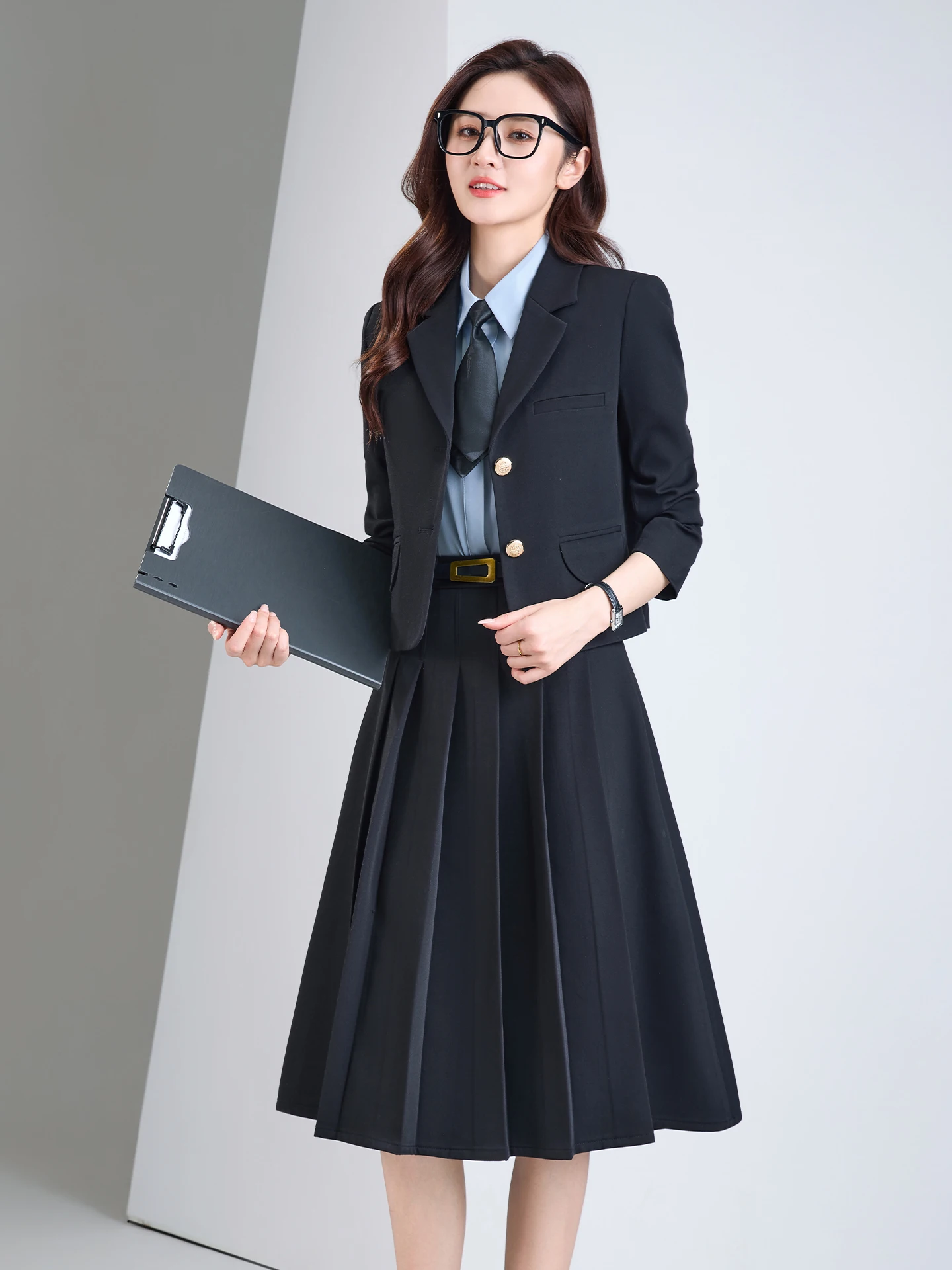 

Formal ort Suit Set Women's Interview Outfit Profional Ocn Bla ature Coat Ele Busin Career Dr