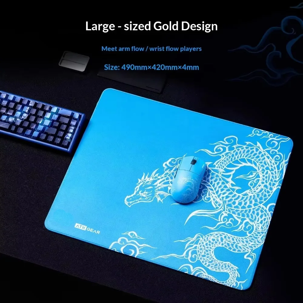 Genuine ATK x Leviathan Co-Branded Extra Large Mouse Pad LEV Type 99 Non-Slip Gaming eSports FPS Special For CSGO  Mousepads