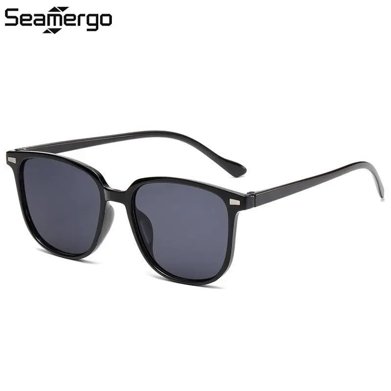 

SEAMERGO Luxury Designer Men's and Women's Sunglasses Fashion Outdoor UV400 Sunglasses Classic Retro Large Frame Sun Glasses