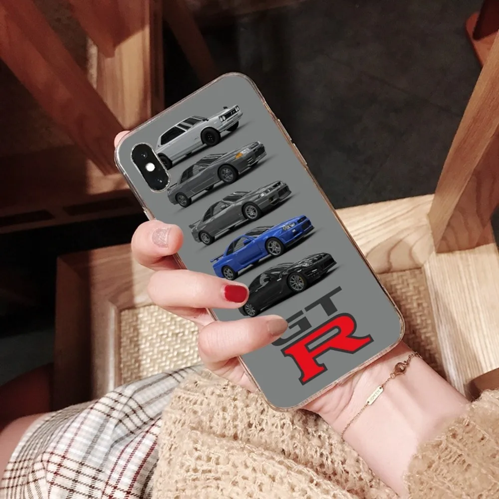 Skyline GTR R32 Phone Case For iPhone 15 14 11 12 13 Mini Pro XS Max Cover 6 7 8 Plus X XR SE 2020 Funda Shell