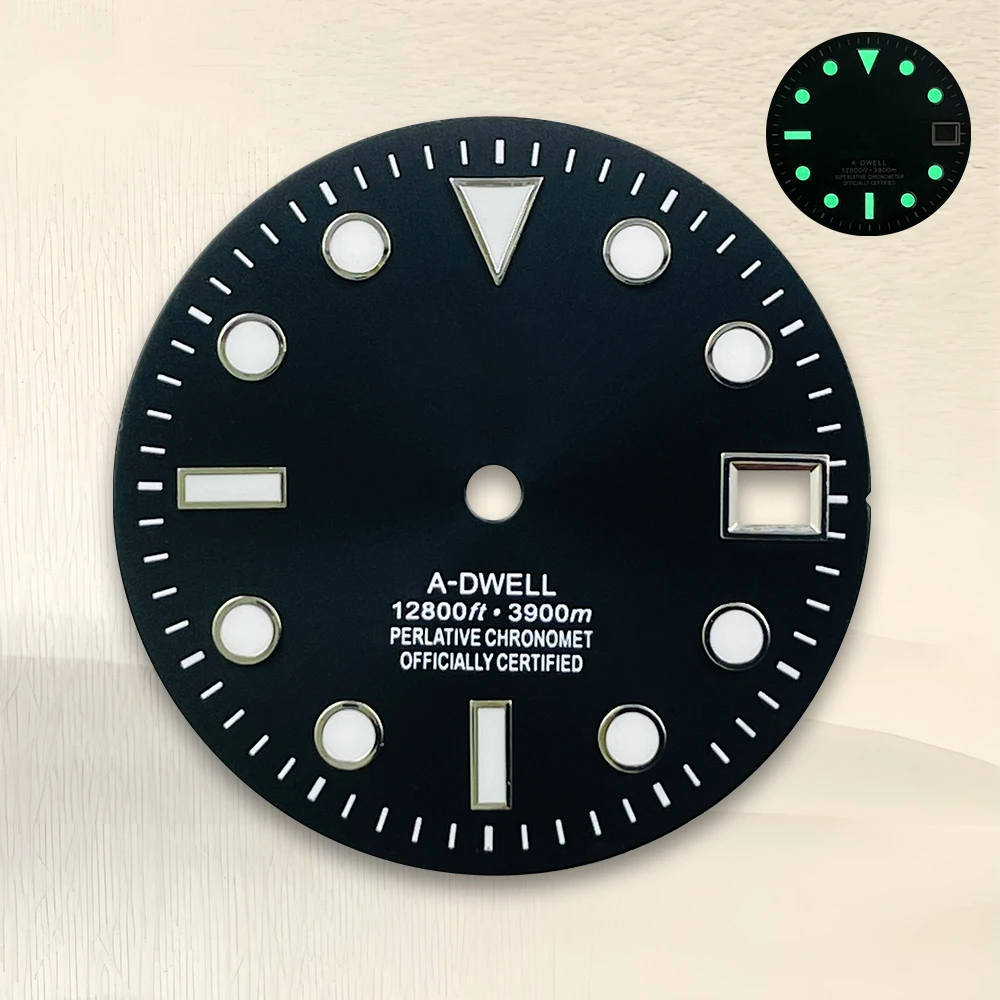 nh35Dial 28.5mm S Logo Dial Suitable For High Quality NH35 Japan Automatic Movement ModificationAccessories