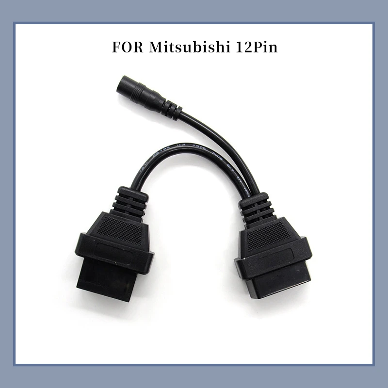

12-контактный на 16-контактный диагностический кабель-адаптер OBD2 для старого автомобильного сканера для Mitsubishi
