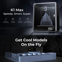 Creality K1 Max FDM 3D Printer CoreXY with 300x300x300mm Large Build Volume 600mm/s Printing Speed Large Flow Hotend Buit-in AI
