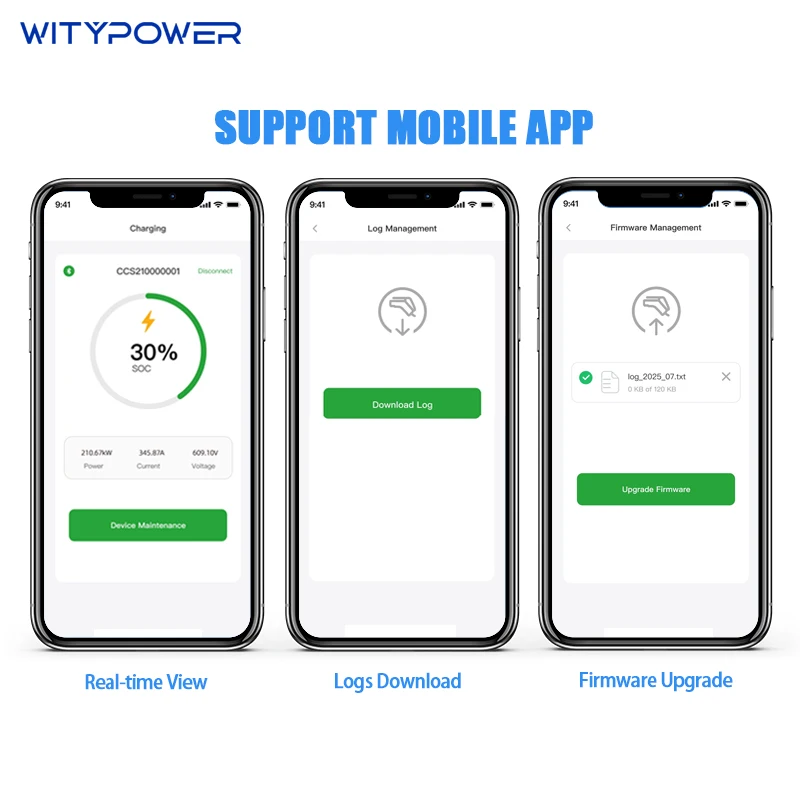 WityPower DC CCS2-GBT EV محول 400KW ماكس سريع CCS2 محطة شحن إلى GBT سيارات محول 400A ماكس CCS Combo2 إلى Gbt محول #3