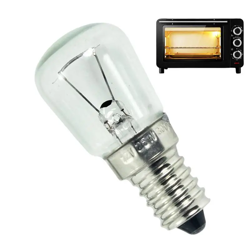 

12V E14 300 Degree High-Temperature Resistant Microwave Oven Bulb Cooker Lighting Bulb Refrigerator LED Bulb