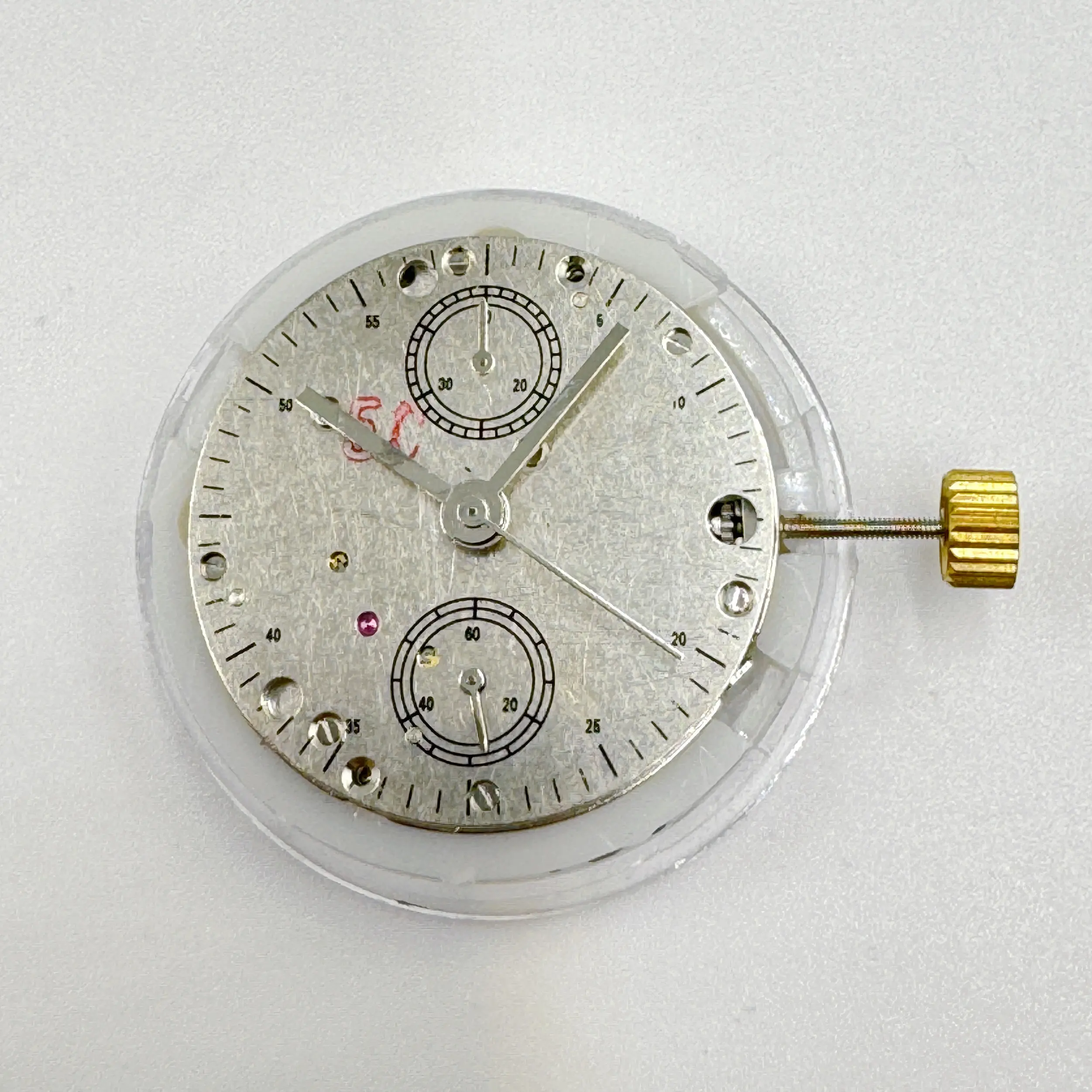 7753 7750 watch movement, 6 o'clock small seconds, five-pin no calendar, Portuguese seven automatic movements