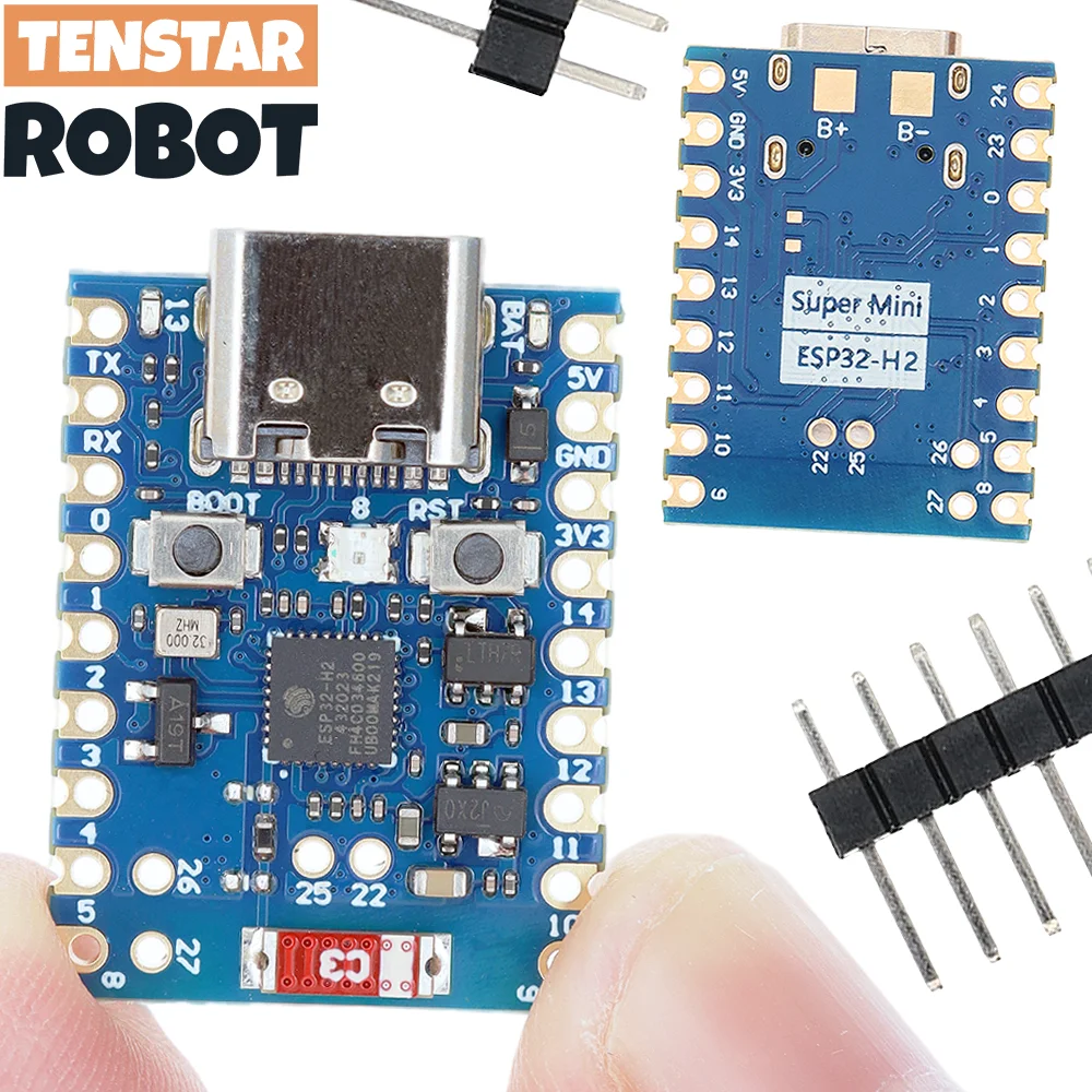 TENSTAR ROBOT ESP32-H2 SuperMini Development Board Bluetooth 5 Microcontroller Programming Learning Board