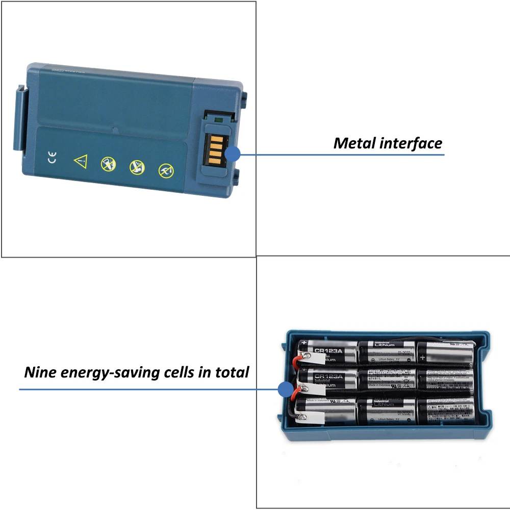 Imagem -02 - Substituição de Bateria Etesbay M5070a para Desfibrilador Doméstico Philips Heartstart M5066a M5068a 110300 Bateria M5067a