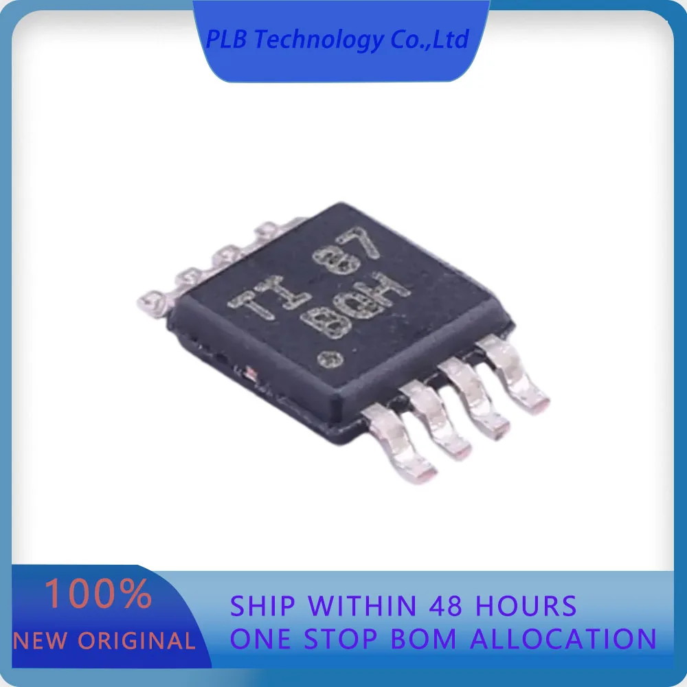 5PCS INA200AIDGKR INA200 20V/V -16V~80V 500kHz 1.0 VSSOP-8 Current Sense Amplifiers  Original Stock
