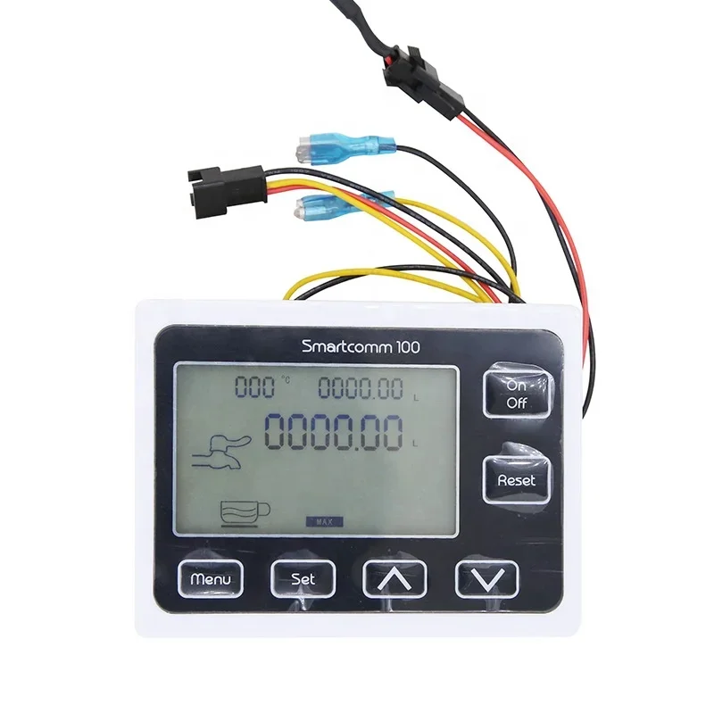 Digital Flow Meter and YF-S402B Electronic Flowmeter and Alarmer Flow Rate Display Frequency Counter Water Meter