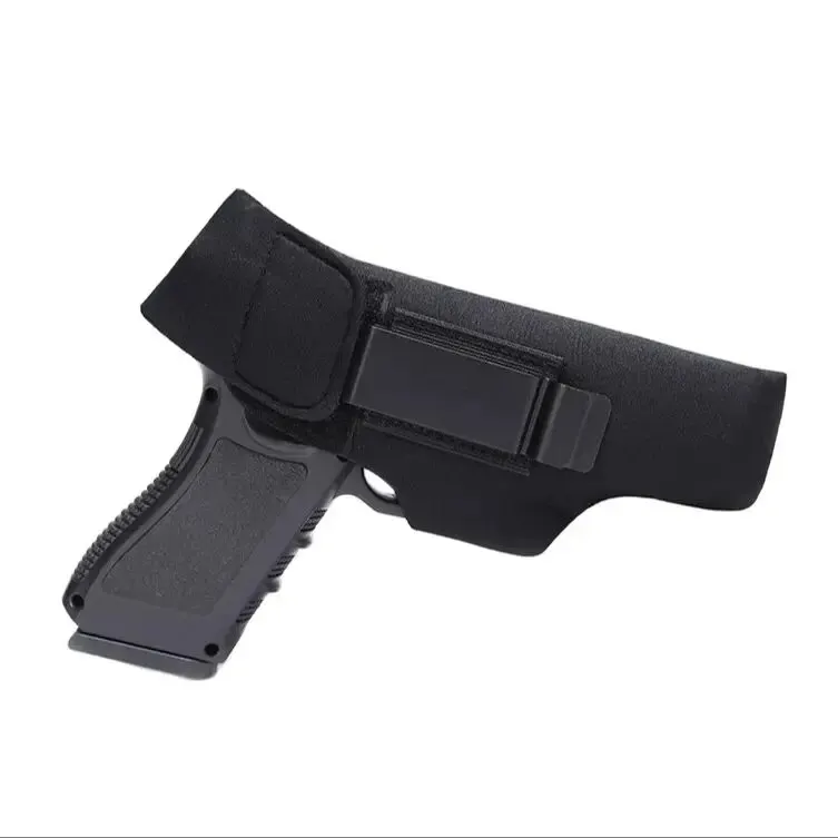 Tactical Gun Holster IWB Right Left Hand,Portable Concealed Carry Gun Holster Fits All Pistols Size Black for Airsoft Sport