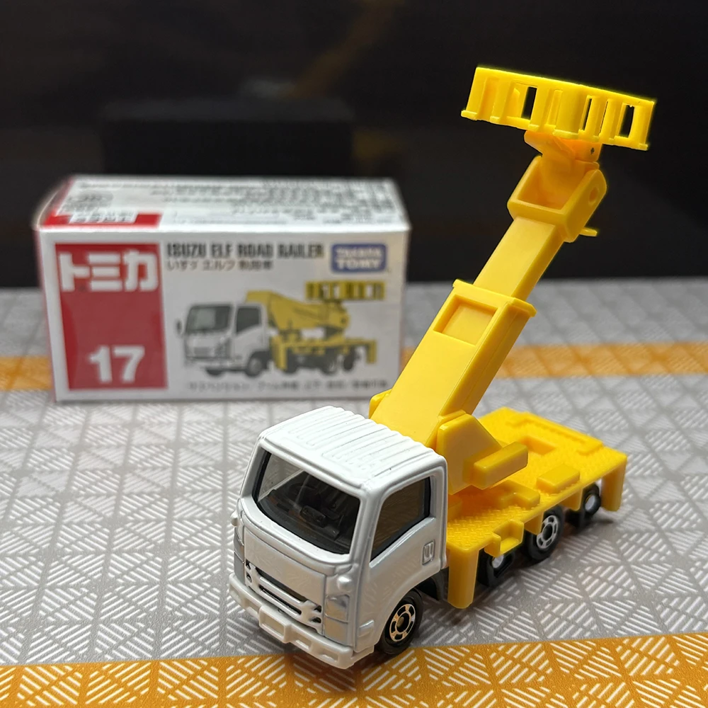Takara Tomy Tomica No.17 Isuzu Elf Track Auto Casting Lega Statica Auto Veicolo Pressofuso Modalità Metallo Collezione Display Ragazzo Giocattolo Regalo