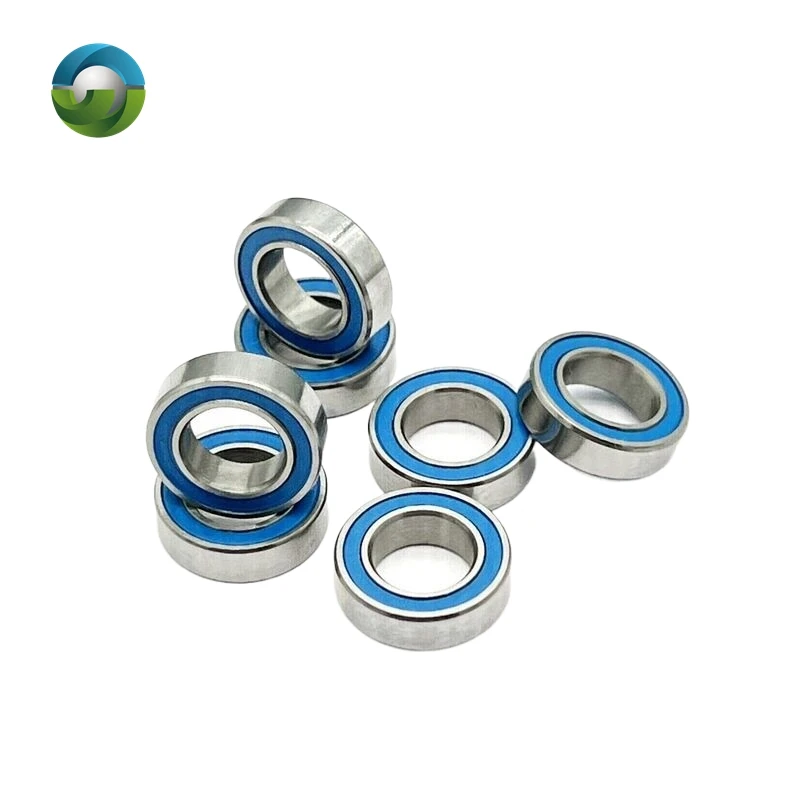 10PCS 6800RS Bearing ABEC-7  10*19*5 mm Thin Section 6800-2RS Ball Bearings 61800 RS 6800 2RS With Blue Sealed L-1910DD