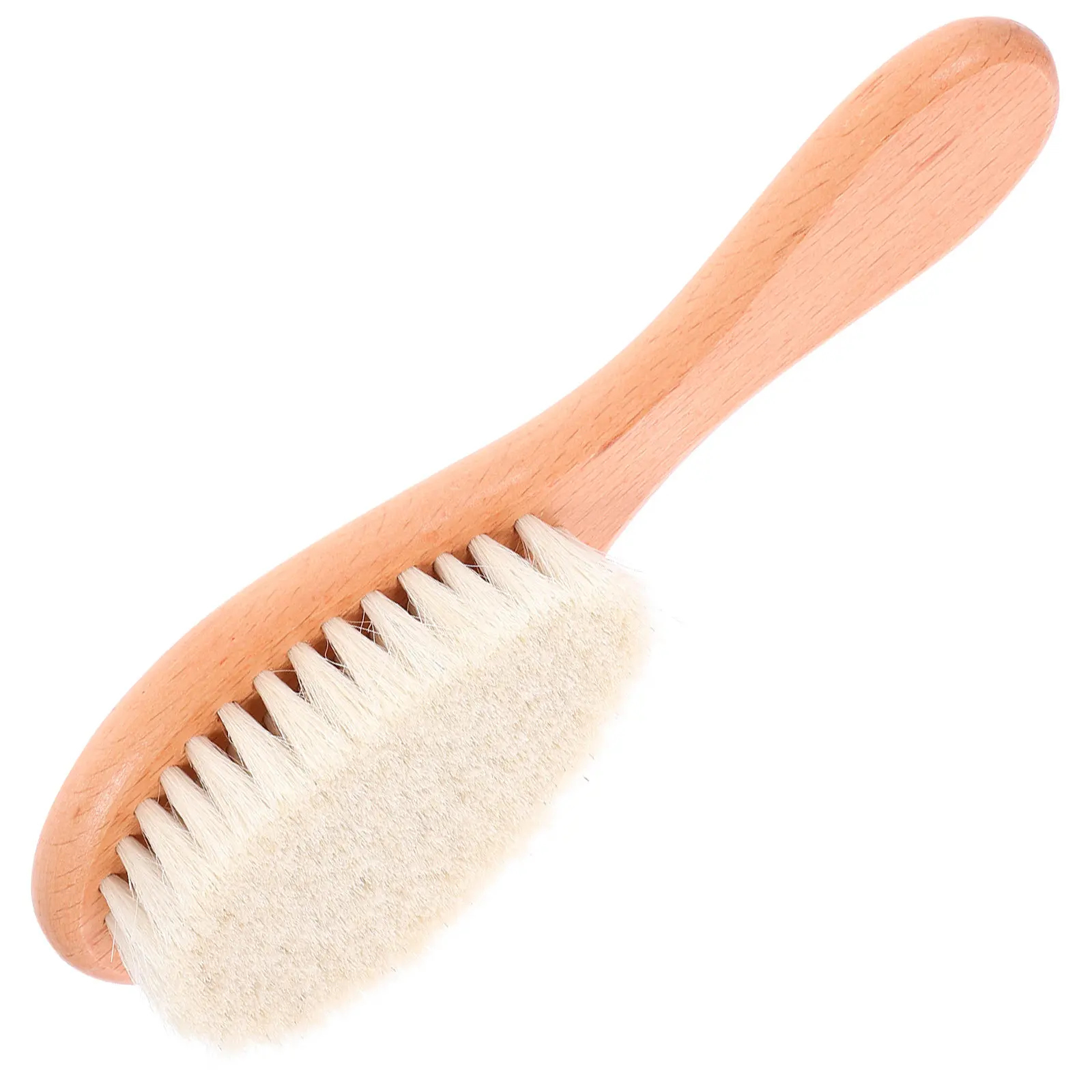 

1Pcs Shower Soft Massage Bath Brush Solid Wood Handle Back Scrubber Hair Scalp Cleanser for Kids Adults