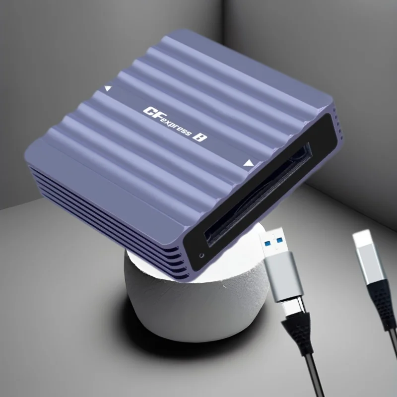 

Устройство чтения карт CFexpress Type B, 10 Гбит/с, USB 3.2 Gen 2, USB-C, устройство чтения карт CFe для Android Windows XP/Vista/7/8/8.1/10/11 Mac OS
