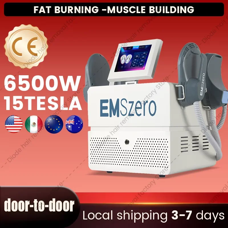 EMS Body Shaping EMSZERO Radio Frequency Machine 6500W New Electromagnetic Body Shaping Slimming Whole Body Muscle Stimulation