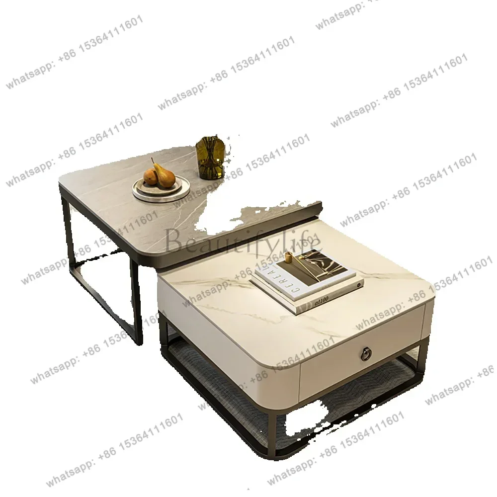 YJ Individual Glam Coffee Table Modern Design Decorative Nordic Coffee Table Luxury Salon Replica Notebook Meubles Unique Furnit
