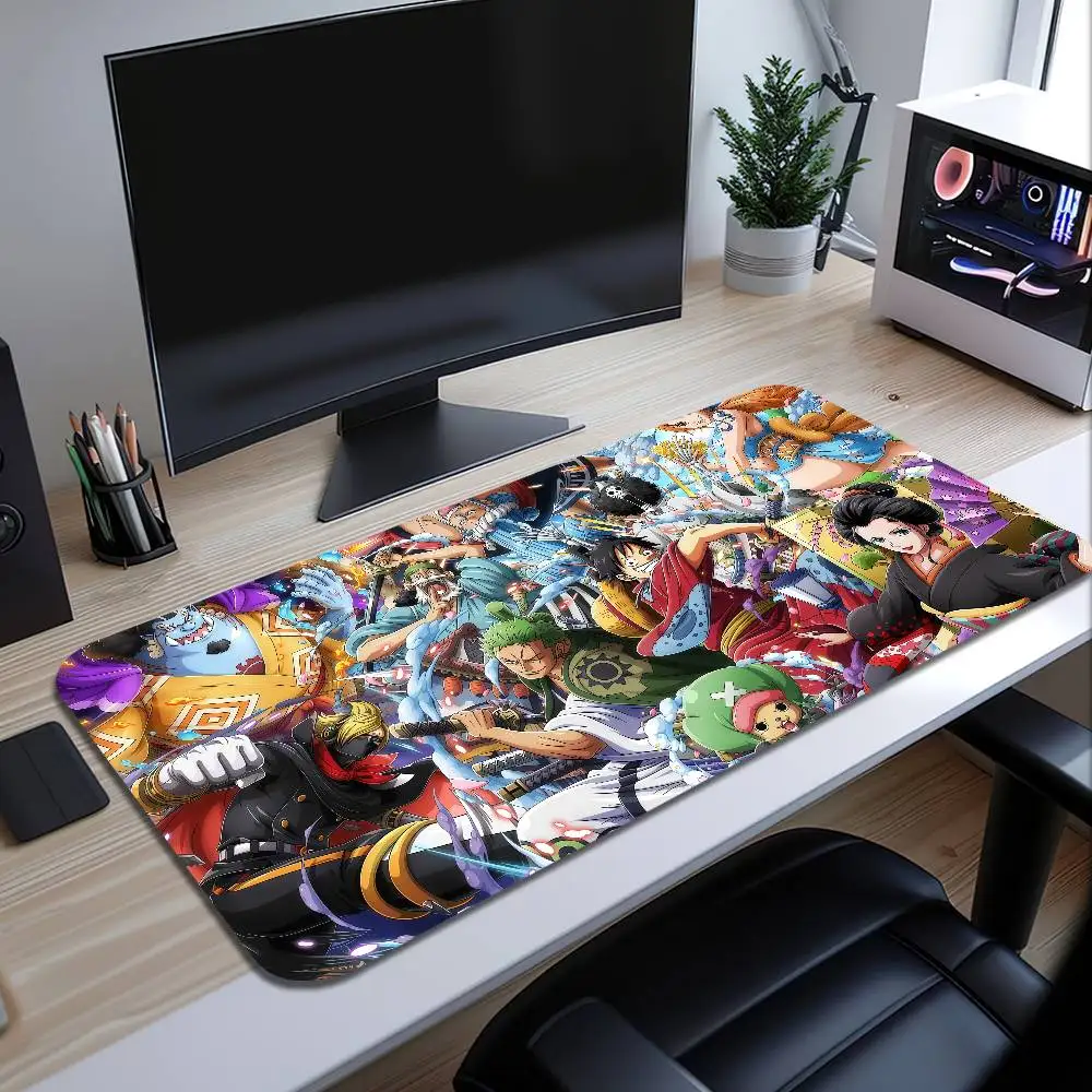 ONE PIECE The protagonist group Mousepad Large Desk Mat Keyboard Ergonomic Office Rubber PC Non-slip Anti-fray Home Custom Game — product photo 1 of 1
