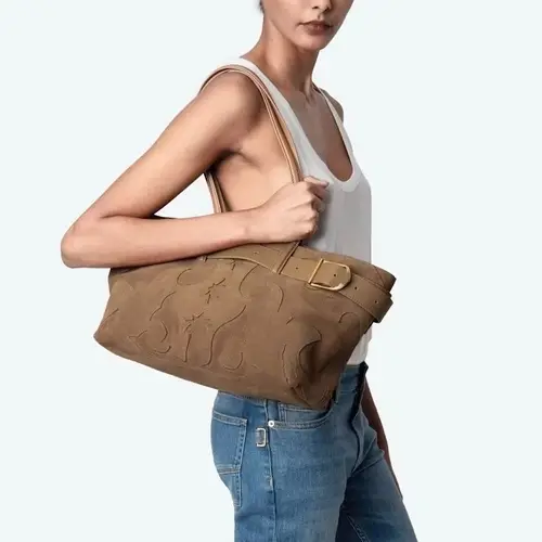 Imagen 2 del producto Bolso de compras para mujer, bolso de mano con asa superior de moda para mujer, bolsos de hombro para mujer, diseño de lujo para estilo cotidiano