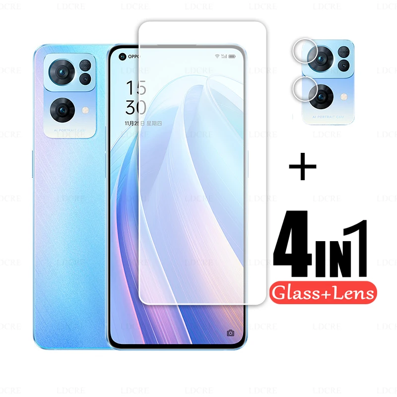 Glass For OPPO Reno7 Pro 5G Glass Tempered Clear Protective Glass for OPPO Reno 7 Pro 5G Camera Lens For OPPO Reno 7 Pro 7 SE 7