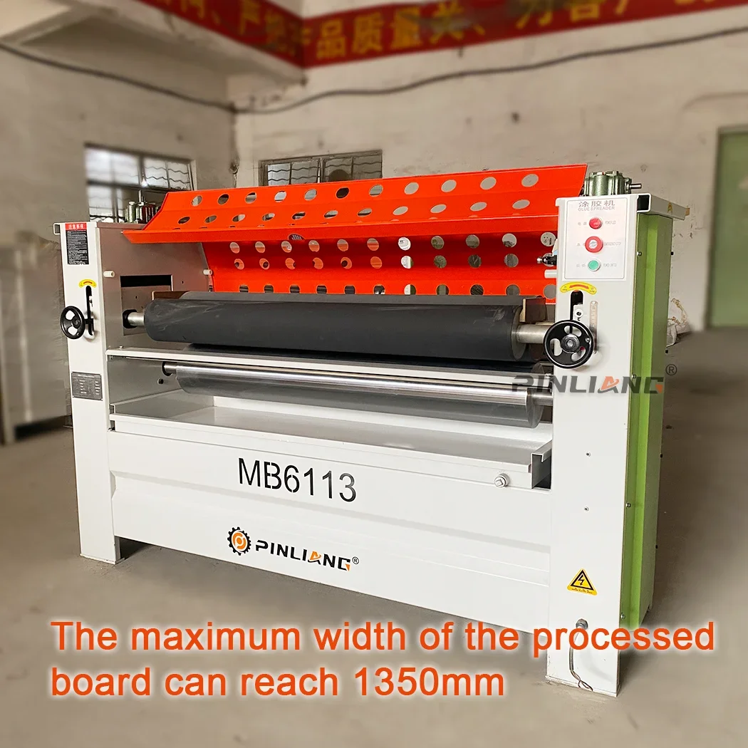 PINLIANG Single/double surface gluing machine Wood Based Panels Machinery for glue plywood veneer MDF