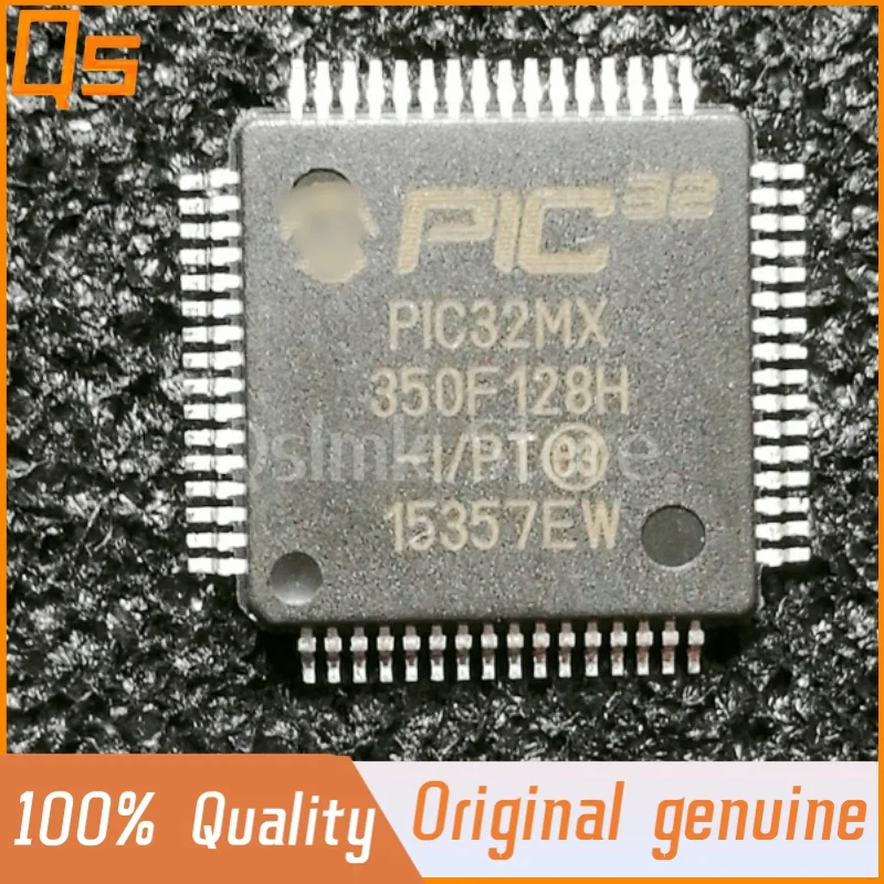 

New Original PIC32MX350F128H-I/PT SMT TQFP-64 microcontroller