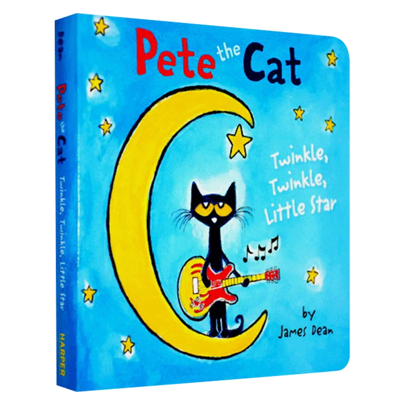 

Pete the Cat Twinkle Twinkle Little Star, Children's books aged 3 4 5 6, English picture book, 9780062381613
