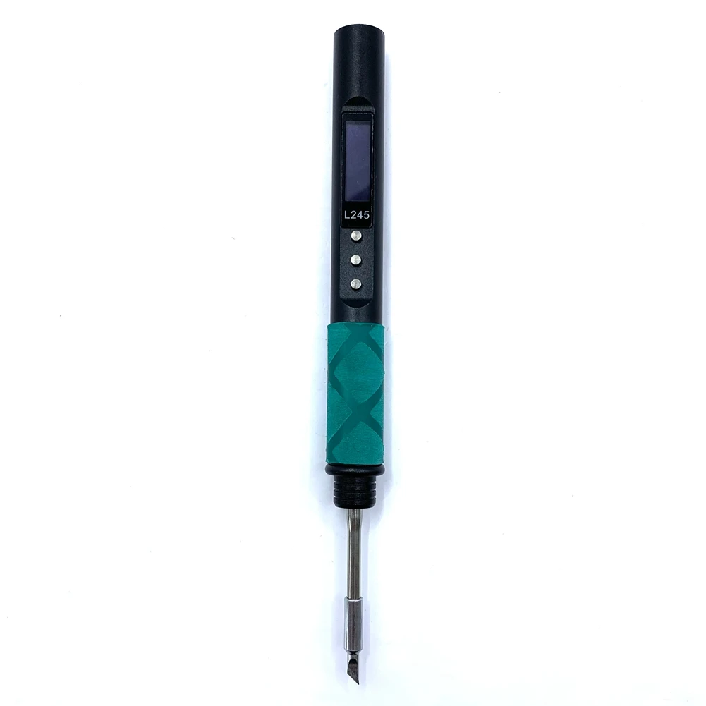 L245 65W Digitale Soldeerpen Draagbare Elektrische Soldeerbout Aluminium Cnc Shell Qc Pd Type-C Voor Jbc245 Zwart