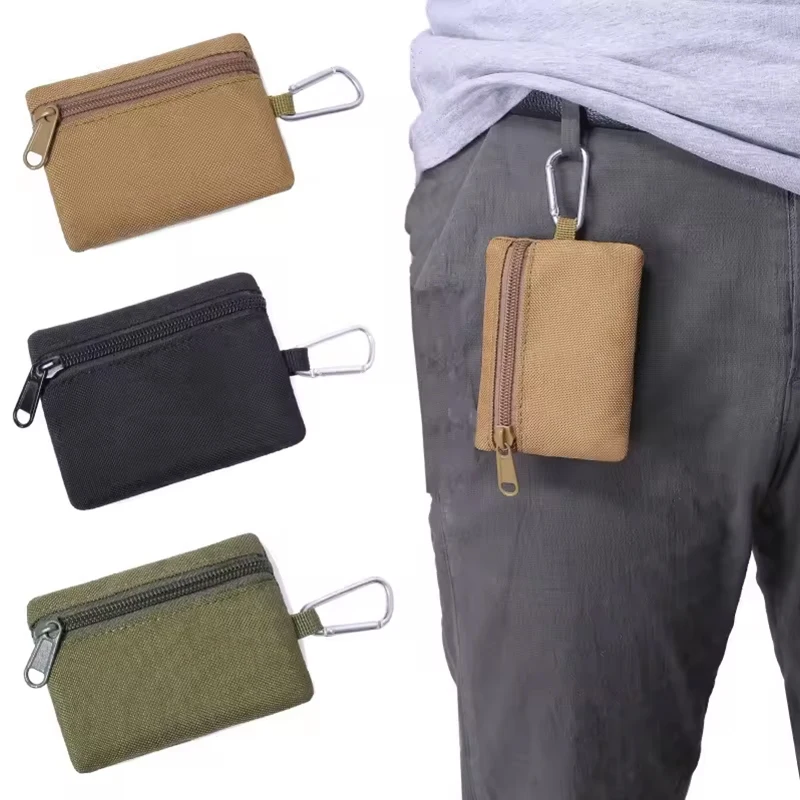 

1Pcs Outdoor Edc Molle Pouch Multifunction Key Card Case EDC Pouch Molle Bag Tactical Sports Zipper Bags