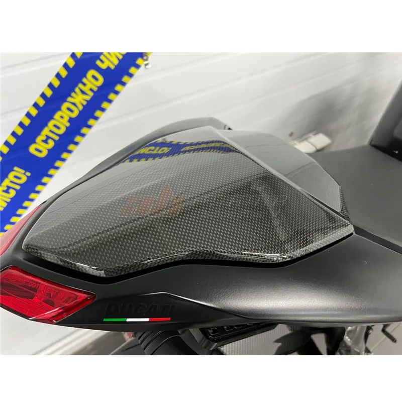 Rear Side Tail Driver Seat Cover Panel Fairing For Ducati Streetfighter Full Carbon Fiber 100%  Protection