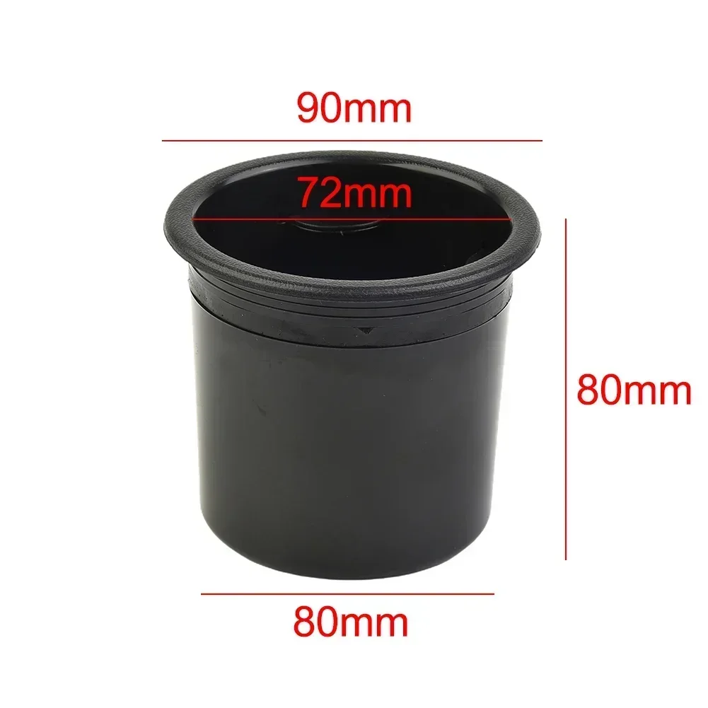 Drink Can Cup Holder For Put Water Cups/drinks Recessed Plastic 1 Pcs 90*80mm Accessory Interior Brand New Universial