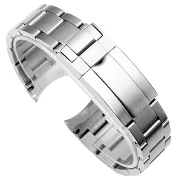 Oyster Bracelet 316L Stainless Steel Watch Band for Rolex SUBMARINER DAYTONA SUP GMT Men's Watch Bracelet Metal Strap 20 21mm