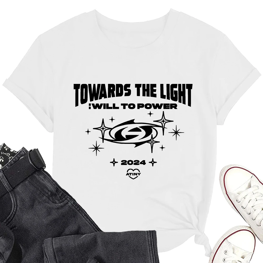 Towards The Light World Tour Music Short Sleeve Tee Fans Gift T-shirt Casual Shirt